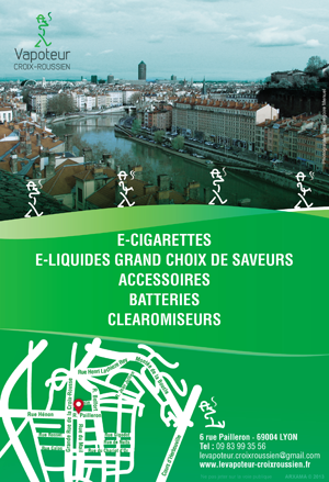 E-cigarettes à Lyon et Lyon 4 ème